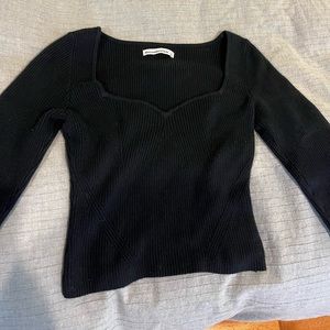 Abercrombie sweater crop top